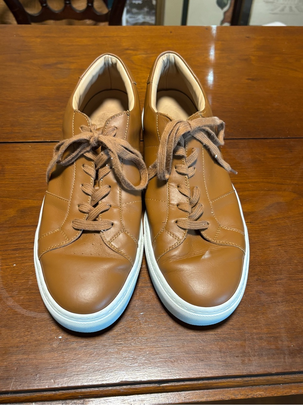Greats Royale Men’s Curio Leather Sneakers Size 12 M